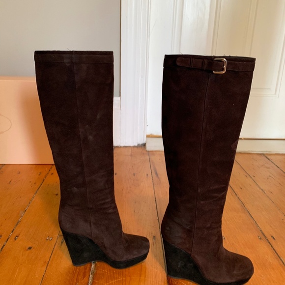 Prada Knee High Boots - Picture 2 of 4